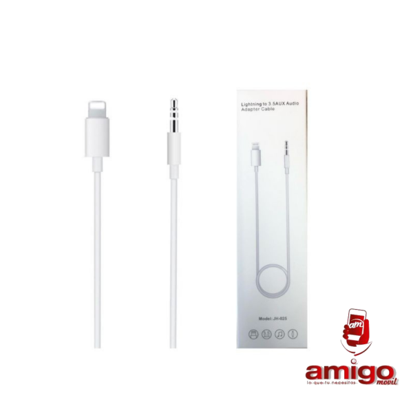CABLE AUX AUDIO A IPHONE JH-025