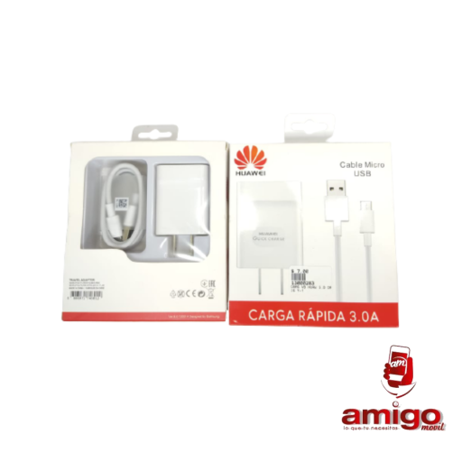 CARGADOR V8 HUAWEI 3.0 ORIGINAL