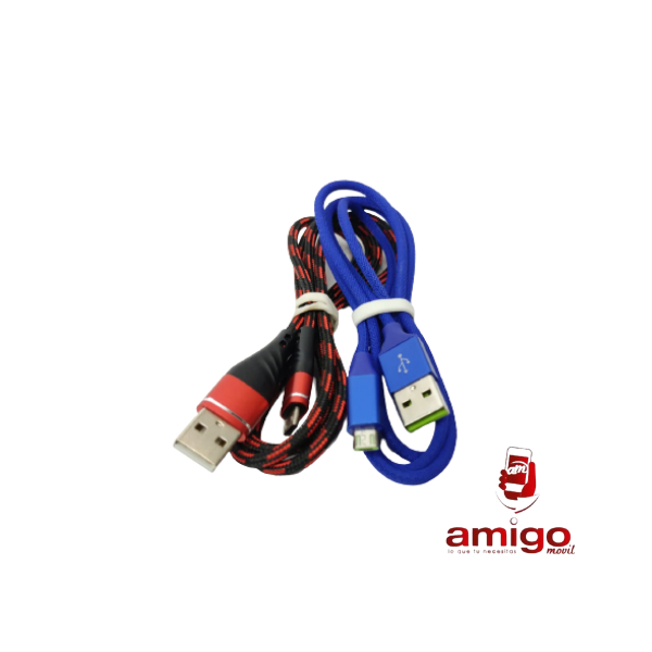 CABLE USB V8 ALEACION DE ALUMINIO