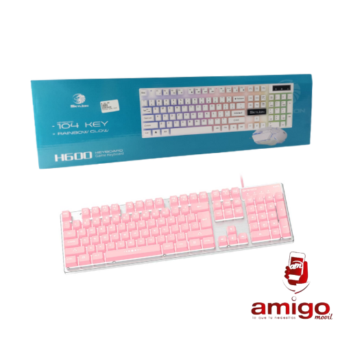 TECLADO GAME H600
