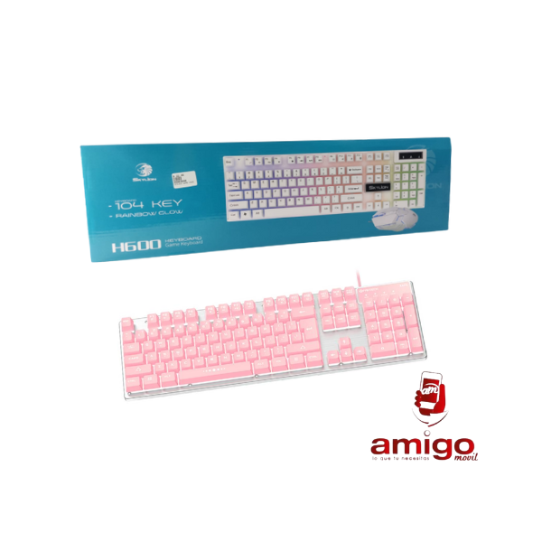 TECLADO GAME H600