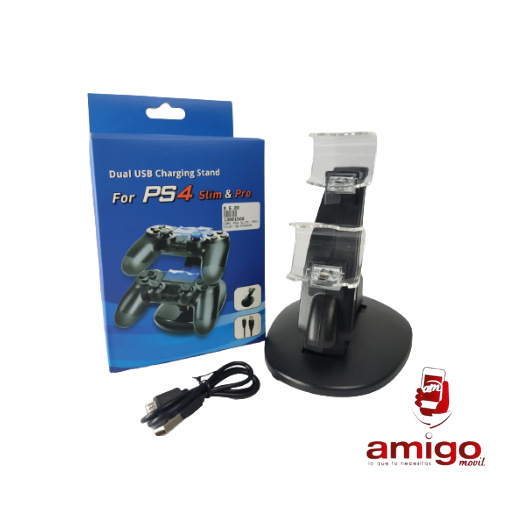 CARGADOR PS4 SLIM/ PRO/ IPLAY