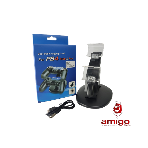 CARGADOR PS4 SLIM/ PRO/ IPLAY