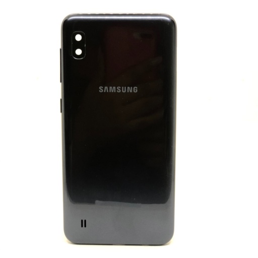 TAPA SAMSUNG A10 C/LENTE NEGRO