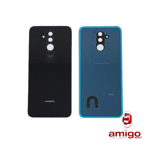 TAPA HUAWEI MATE 20 LITE C/LENTE-HUELLA NEGRO