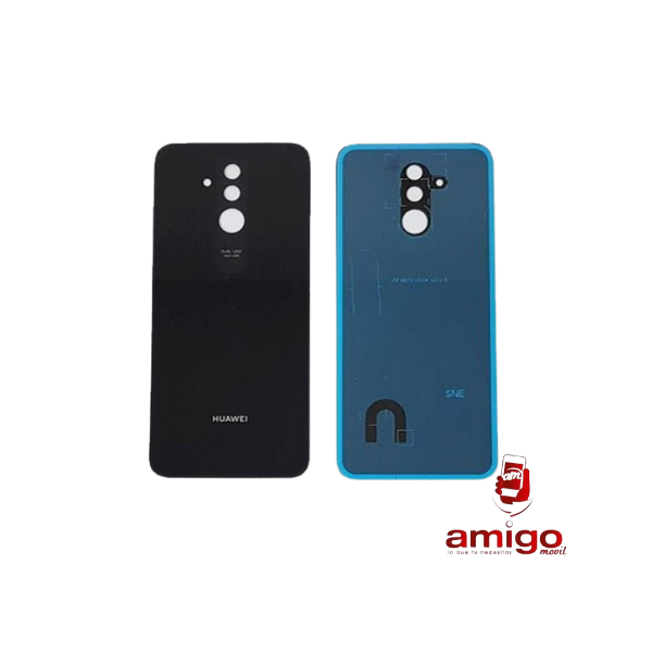 TAPA HUAWEI MATE 20 LITE C/LENTE-HUELLA NEGRO