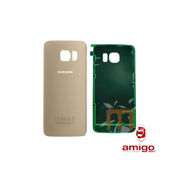 TAPA SAMSUNG S6 EDGE DORADO