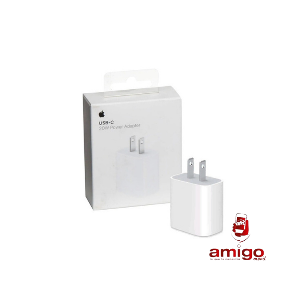 CARGADOR ADAPTADOR IPHONE 12 TIPO C MU7V2ZM/A 20W