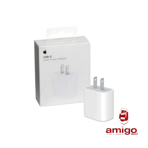 CARGADOR ADAPTADOR IPHONE 12 TIPO C MU7V2ZM/A 20W