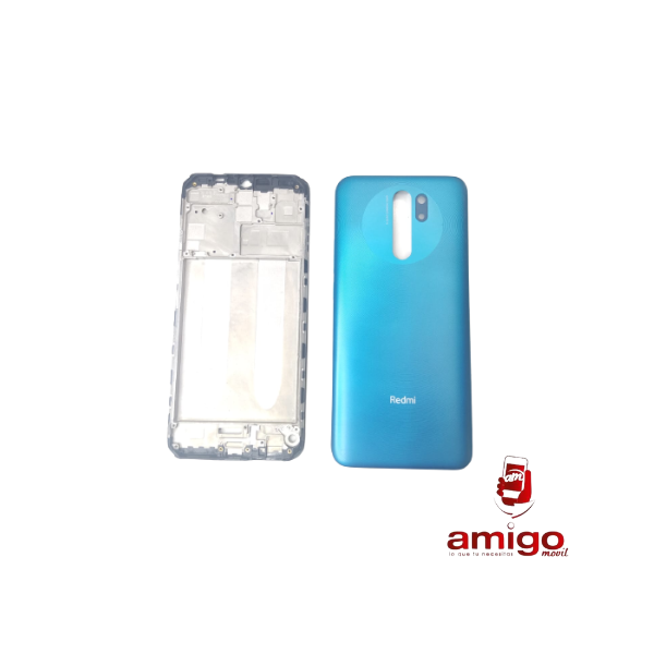 TAPA XIAOMI REDMI 9 VERDE+VANCOUVER+BISEL