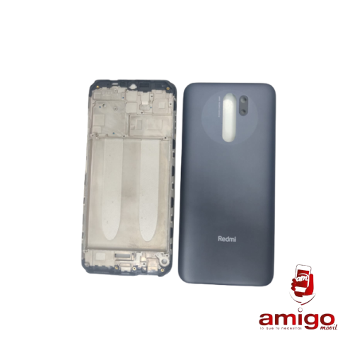 TAPA XIAOMI REDMI 9 NEGRO+VANCOUVER+BISEL