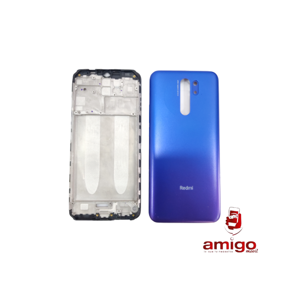 TAPA XIAOMI REDMI 9 AZUL+VANCOUVER+BISEL