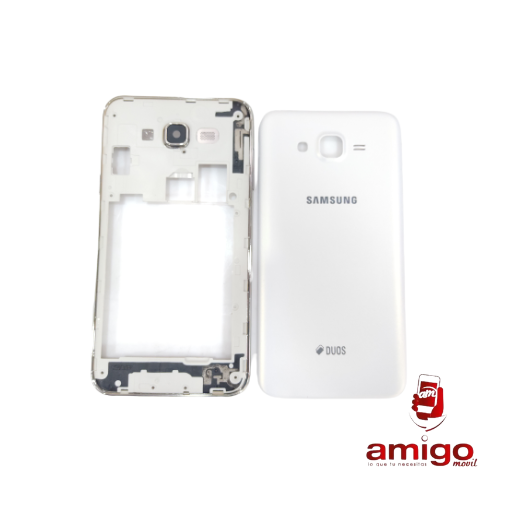 TAPA SAMSUNG J7 BLANCO+VANCOUVER+ BISEL