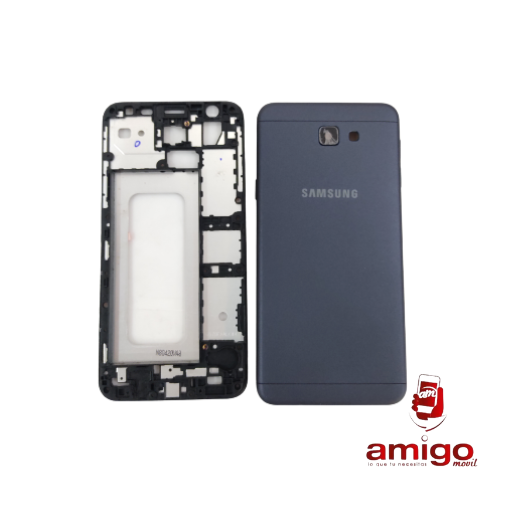 TAPA VANCOUVER + MEDIO BISEL SAMSUNG J5 PRIME NEGRO