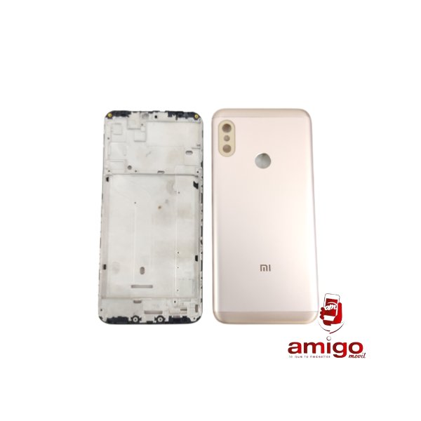 TAPA XIAOMI MI A2 LITE DORADA+VANCOUVER+BISEL