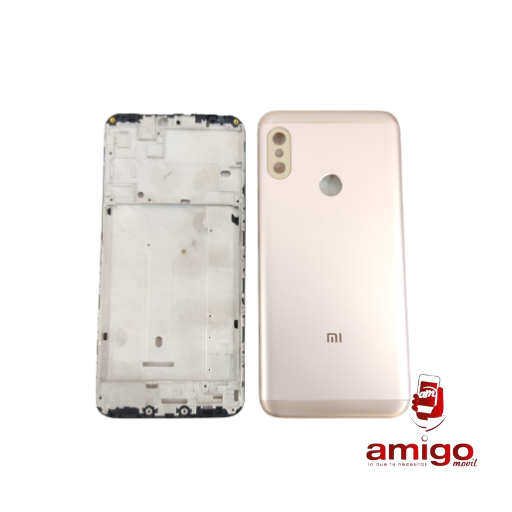 TAPA XIAOMI MI A2 LITE DORADA+VANCOUVER+BISEL