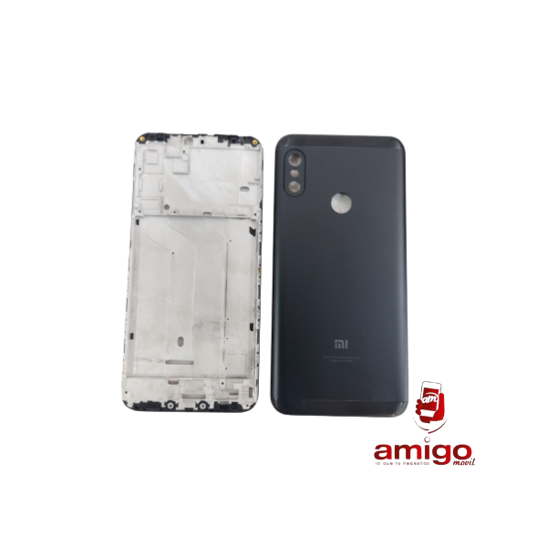 TAPA XIAOMI MI A2 LITE NEGRO+VANCOUVER+BISEL