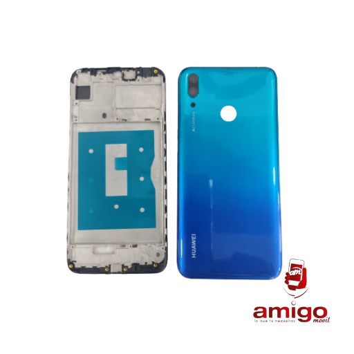 TAPA HUAWEI Y7 2019 AZUL+VANCOUVER+BISEL