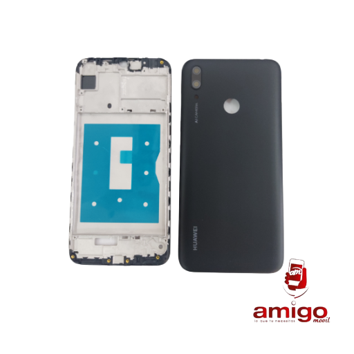TAPA HUAWEI Y7 2019 NEGR+VANCOUVER+BISEL