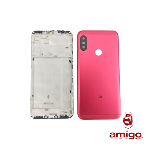 TAPA XIAOMI MI A2 LITE ROJA+VANCOUVER+BISEL