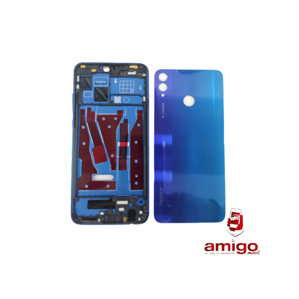 TAPA HUAWEI HONOR 8X AZUL TP+VANCOUVER+BISEL