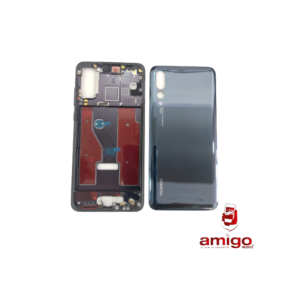 TAPA HUAWEI P20 PRO NEGRO+VANCOUVER+BISEL