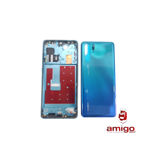 TAPA HUAWEI P30 PRO AZUL+VANCOUVER+BISEL