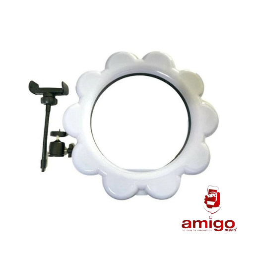 ARO DE LUZ FLOR 10 PULGADAS