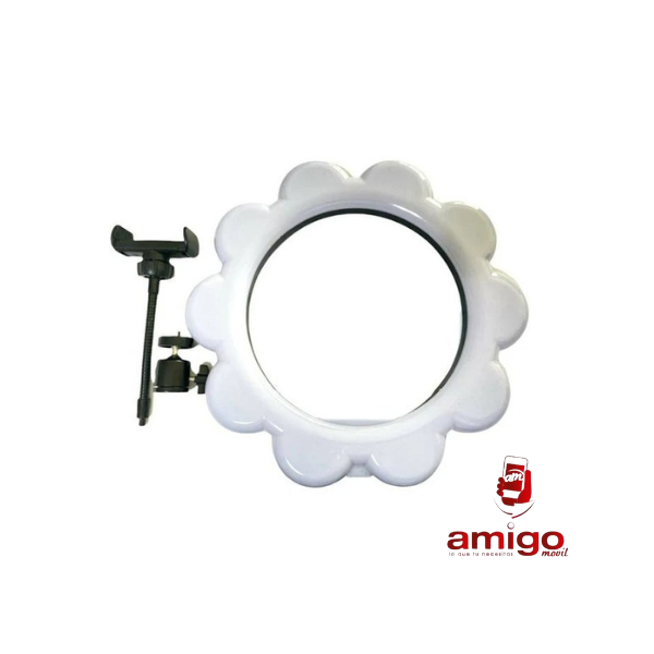 ARO DE LUZ FLOR 10 PULGADAS