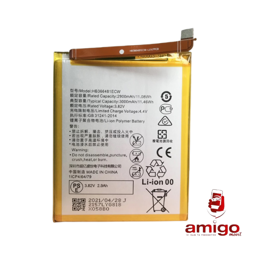 BATERIA HUAWEY Y6 2018/ P9LITE 2700mAh MARC C/F