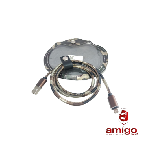 CABLE USB V8 SLM-H003 CAMUFLAGE