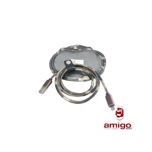 CABLE USB V8 SLM-H003 CAMUFLAGE