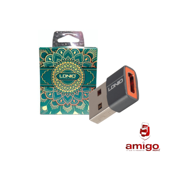 ADAPTADOR OTG USB A TIPO C LDNIO LC150