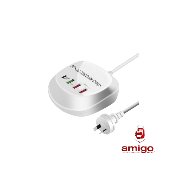CARGADOR QC+PD T3P