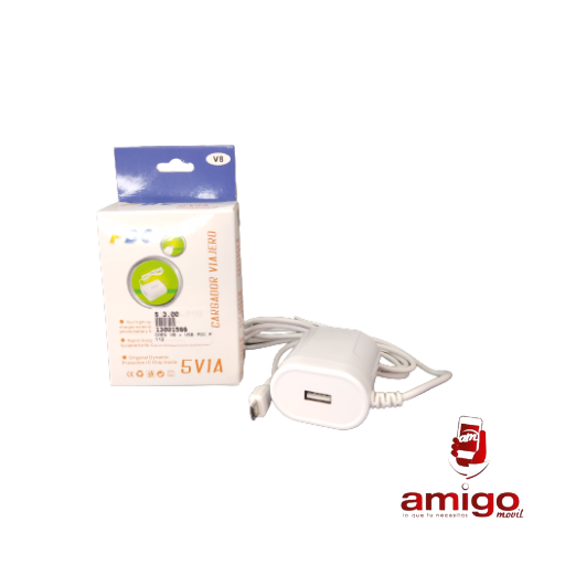 CARGADOR V8 + USB PDC P112