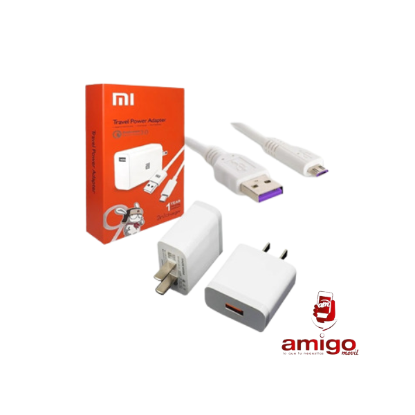 CARGADOR TIPO C XIAOMI 33W 4.0 QUALCOMM CAJA TOMATE