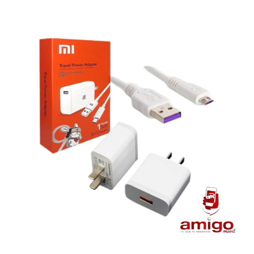 CARGADOR TIPO C XIAOMI 33W 4.0 QUALCOMM CAJA TOMATE