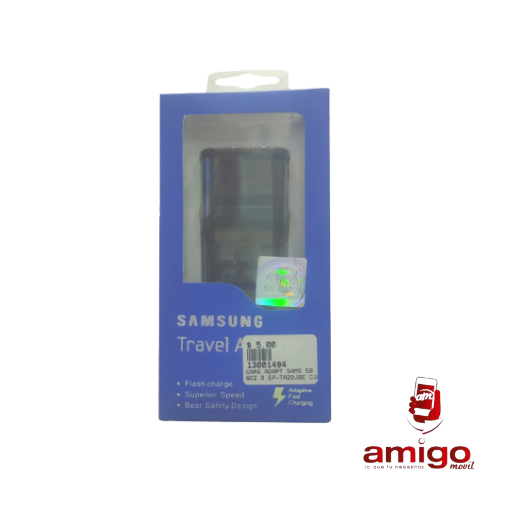 CARGADOR ADAPTADOR SAMSUNG S8 QC2.0 EP-TA20JBE