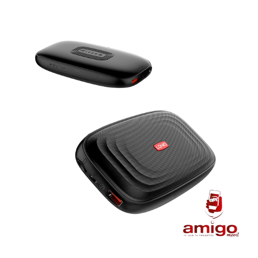 CARGADOR INALAMBRICO + PARLANTE BTS11 LDNIO 2