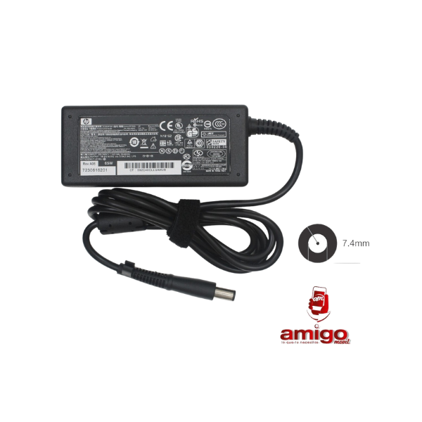 CARGADOR LAPTOOP HP 194.8X17 PIN NEGRA DELGADA