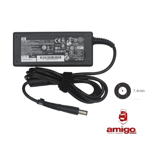 CARGADOR LAPTOOP HP 194.8X17 PIN NEGRA DELGADA
