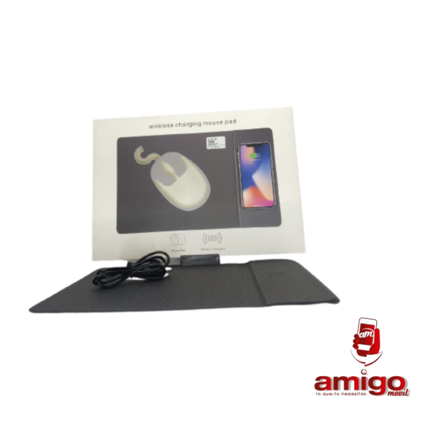 MOUSE PAD C/CARGADOR INALAMBRICO