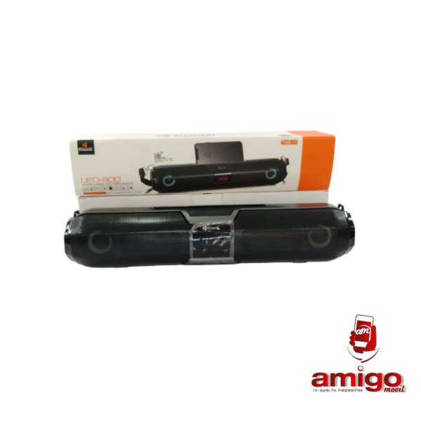PARLANTE BLUETOOTH FM KISONLI LED 900