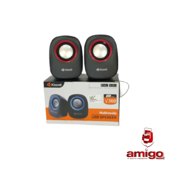 PARLANTE COMPU KISONLI V360