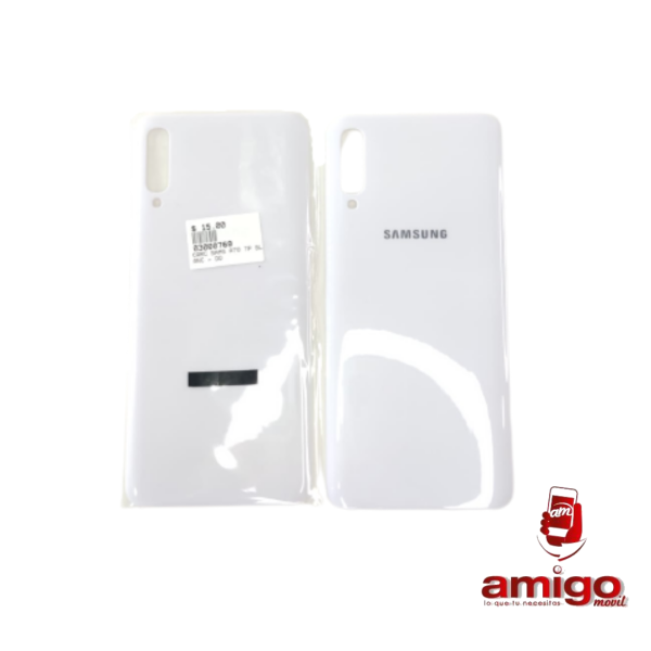 TAPA SAMSUNG A70 BLANCO