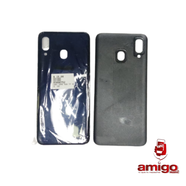 TAPA SAMSUNG A20 AZUL