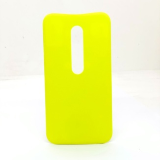 TAPA MOTOROLA G 3-RA GENERICO AMARILLO