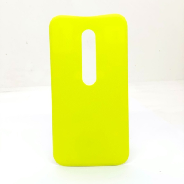 TAPA MOTOROLA G 3-RA GENERICO AMARILLO